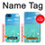 W3720 Summer Ocean Beach Etui Coque Housse et Flip Housse Cuir pour iPhone 4 4S