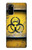 W3669 Graphique du réservoir de danger biologique Etui Coque Housse et Flip Housse Cuir pour Samsung Galaxy S20