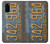 W3750 Plaque d'immatriculation de véhicule vintage Etui Coque Housse et Flip Housse Cuir pour Samsung Galaxy S20