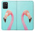 W3708 Flamant rose Etui Coque Housse et Flip Housse Cuir pour Samsung Galaxy S10 Lite