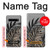 W3692 Feuilles de palmier gris noir Etui Coque Housse et Flip Housse Cuir pour Samsung Galaxy S10 5G