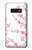 W3707 Fleur de cerisier rose fleur de printemps Etui Coque Housse et Flip Housse Cuir pour Samsung Galaxy S10e