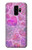 W3710 Coeur d'amour rose Etui Coque Housse et Flip Housse Cuir pour Samsung Galaxy S9