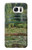 W3674 Claude Monet La passerelle japonaise et la piscine de nénuphars Etui Coque Housse et Flip Housse Cuir pour Samsung Galaxy S7