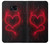 W3682 Cœur du diable Etui Coque Housse et Flip Housse Cuir pour Samsung Galaxy S7