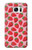 W3719 Modèle de fraise Etui Coque Housse et Flip Housse Cuir pour Samsung Galaxy S7