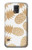 W3718 Ananas sans soudure Etui Coque Housse et Flip Housse Cuir pour Samsung Galaxy S5