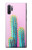 W3673 Cactus Etui Coque Housse et Flip Housse Cuir pour Samsung Galaxy Note 10 Plus
