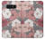 W3716 Motif floral rose Etui Coque Housse et Flip Housse Cuir pour Note 8 Samsung Galaxy Note8