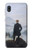 W3789 Wanderer above the Sea of Fog Etui Coque Housse et Flip Housse Cuir pour Samsung Galaxy A10e