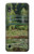 W3674 Claude Monet La passerelle japonaise et la piscine de nénuphars Etui Coque Housse et Flip Housse Cuir pour Samsung Galaxy A10