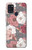W3716 Motif floral rose Etui Coque Housse et Flip Housse Cuir pour Samsung Galaxy A21s