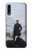 W3789 Wanderer above the Sea of Fog Etui Coque Housse et Flip Housse Cuir pour Samsung Galaxy A50