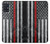W3687 Drapeau américain de pompier mince ligne rouge Etui Coque Housse et Flip Housse Cuir pour Samsung Galaxy A51 5G