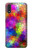 W3677 Mosaïques de briques colorées Etui Coque Housse et Flip Housse Cuir pour Samsung Galaxy A01