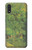 W3748 Van Gogh une ruelle dans un jardin public Etui Coque Housse et Flip Housse Cuir pour Samsung Galaxy A01