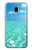 W3720 Summer Ocean Beach Etui Coque Housse et Flip Housse Cuir pour Samsung Galaxy J3 (2018), J3 Star, J3 V 3rd Gen, J3 Orbit, J3 Achieve, Express Prime 3, Amp Prime 3