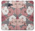 W3716 Motif floral rose Etui Coque Housse et Flip Housse Cuir pour Samsung Galaxy J7 (2016)