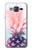 W3711 Ananas rose Etui Coque Housse et Flip Housse Cuir pour Samsung Galaxy On5