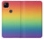 W3698 Drapeau de fierté LGBT Etui Coque Housse et Flip Housse Cuir pour Google Pixel 4a