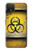 W3669 Graphique du réservoir de danger biologique Etui Coque Housse et Flip Housse Cuir pour Google Pixel 4