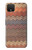 W3752 Motif de tissu en zigzag imprimé graphique Etui Coque Housse et Flip Housse Cuir pour Google Pixel 4