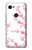 W3707 Fleur de cerisier rose fleur de printemps Etui Coque Housse et Flip Housse Cuir pour Google Pixel 3a