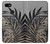 W3692 Feuilles de palmier gris noir Etui Coque Housse et Flip Housse Cuir pour Google Pixel 3 XL