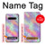 W3706 Arc-en-ciel pastel Galaxy Pink Sky Etui Coque Housse et Flip Housse Cuir pour LG V60 ThinQ 5G