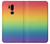 W3698 Drapeau de fierté LGBT Etui Coque Housse et Flip Housse Cuir pour LG G7 ThinQ