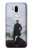 W3789 Wanderer above the Sea of Fog Etui Coque Housse et Flip Housse Cuir pour LG G7 ThinQ