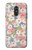 W3688 Motif d'art floral floral Etui Coque Housse et Flip Housse Cuir pour LG Q Stylo 4, LG Q Stylus