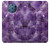 W3713 Graphique violet améthyste à quartz imprimé Etui Coque Housse et Flip Housse Cuir pour Nokia 9 PureView