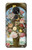 W3749 Vase de fleurs Etui Coque Housse et Flip Housse Cuir pour Nokia 7.2