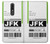 W3664 Étiquette de bagages de voyage aérien Etui Coque Housse et Flip Housse Cuir pour Nokia 3.1 plus