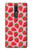 W3719 Modèle de fraise Etui Coque Housse et Flip Housse Cuir pour Nokia 3.1 plus