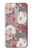 W3716 Motif floral rose Etui Coque Housse et Flip Housse Cuir pour Nokia 6.1, Nokia 6 2018