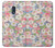 W3688 Motif d'art floral floral Etui Coque Housse et Flip Housse Cuir pour Nokia 3