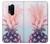 W3711 Ananas rose Etui Coque Housse et Flip Housse Cuir pour OnePlus 8 Pro