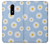 W3681 Motif de fleurs de marguerite Etui Coque Housse et Flip Housse Cuir pour OnePlus 6
