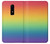 W3698 Drapeau de fierté LGBT Etui Coque Housse et Flip Housse Cuir pour OnePlus 6