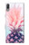 W3711 Ananas rose Etui Coque Housse et Flip Housse Cuir pour Sony Xperia L3