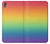 W3698 Drapeau de fierté LGBT Etui Coque Housse et Flip Housse Cuir pour Sony Xperia XA1