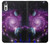 W3689 Planète spatiale Galaxy Etui Coque Housse et Flip Housse Cuir pour Sony Xperia XZ