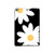 W2315 Fleurs de marguerite blanche Tablet Etui Coque Housse pour iPad mini 4, iPad mini 5, iPad mini 5 (2019)