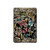 W3394 Graffiti mur Tablet Etui Coque Housse pour iPad mini 4, iPad mini 5, iPad mini 5 (2019)