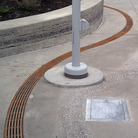 Flat Rainbow Trench Grate by Urban Accessories