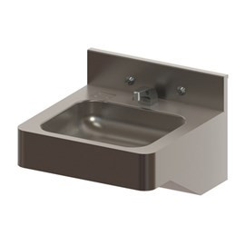 Lavatory with Air Control Valve, Enclosed Bottom