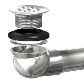 Lavatory with Air Control Valve, Enclosed Bottom