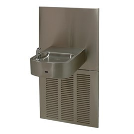 14-Gage Stainless Steel Box Chilled Barrier-Free Wall Mount Drinking Fountain